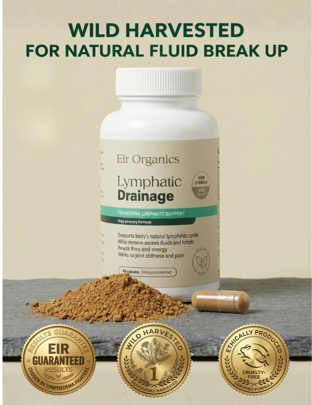 Eir Organics Lymphatic Drainage Capsules