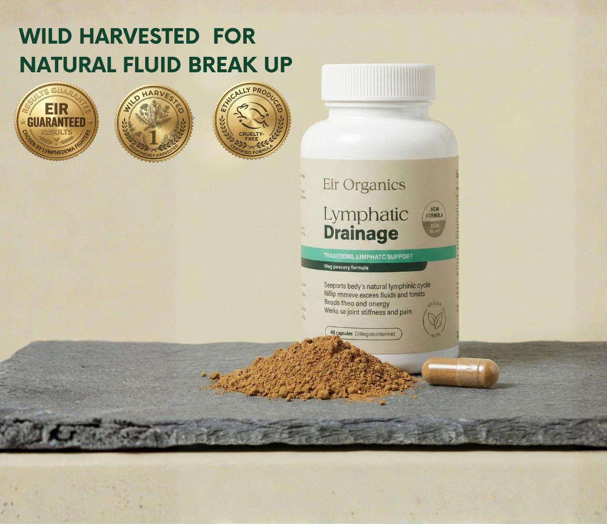 Eir Organics Lymphatic Drainage Capsules